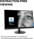 Lenovo D27-30 27 inch FHD with Eye safe Monitor (VA Panel, 75Hz, 4ms, HDMI, VGA, AMD FreeSync) - Adjustable Tilt Stand