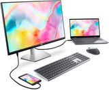 Dell S2722DC USB-C 27 Inch QHD (2560x1440) Monitor, 75Hz, IPS, 4ms, AMD Free Sync, 99% sRGB, Built-in Speakers, USB-C, 2x HDMI, 2x USB, 3 Year Warranty